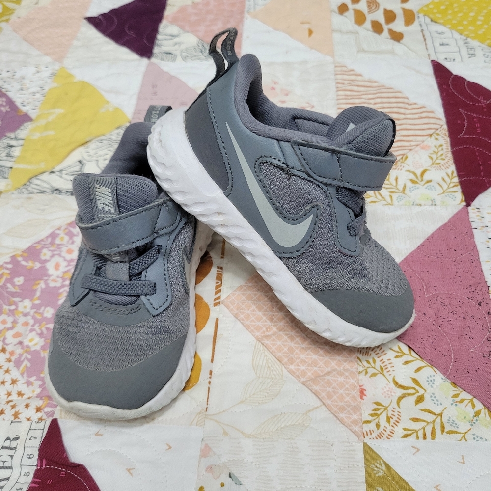Nike Kids Gray Sneakers